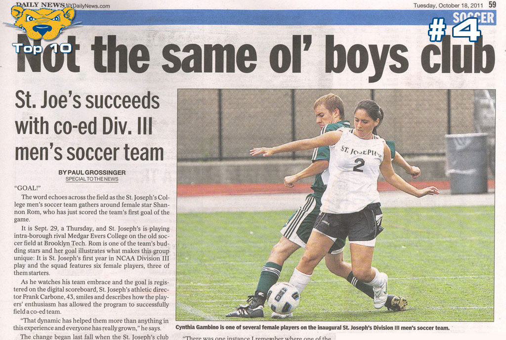 Top 10 Moments: #4 – Men's Soccer Makes Headlines in First Win