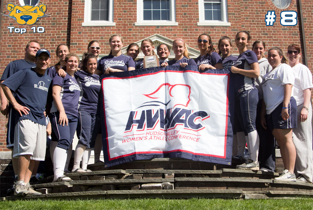 Top 10 Moments: #8 - Softball Rallies From Eight Down, Caps Season With HVWAC Crown