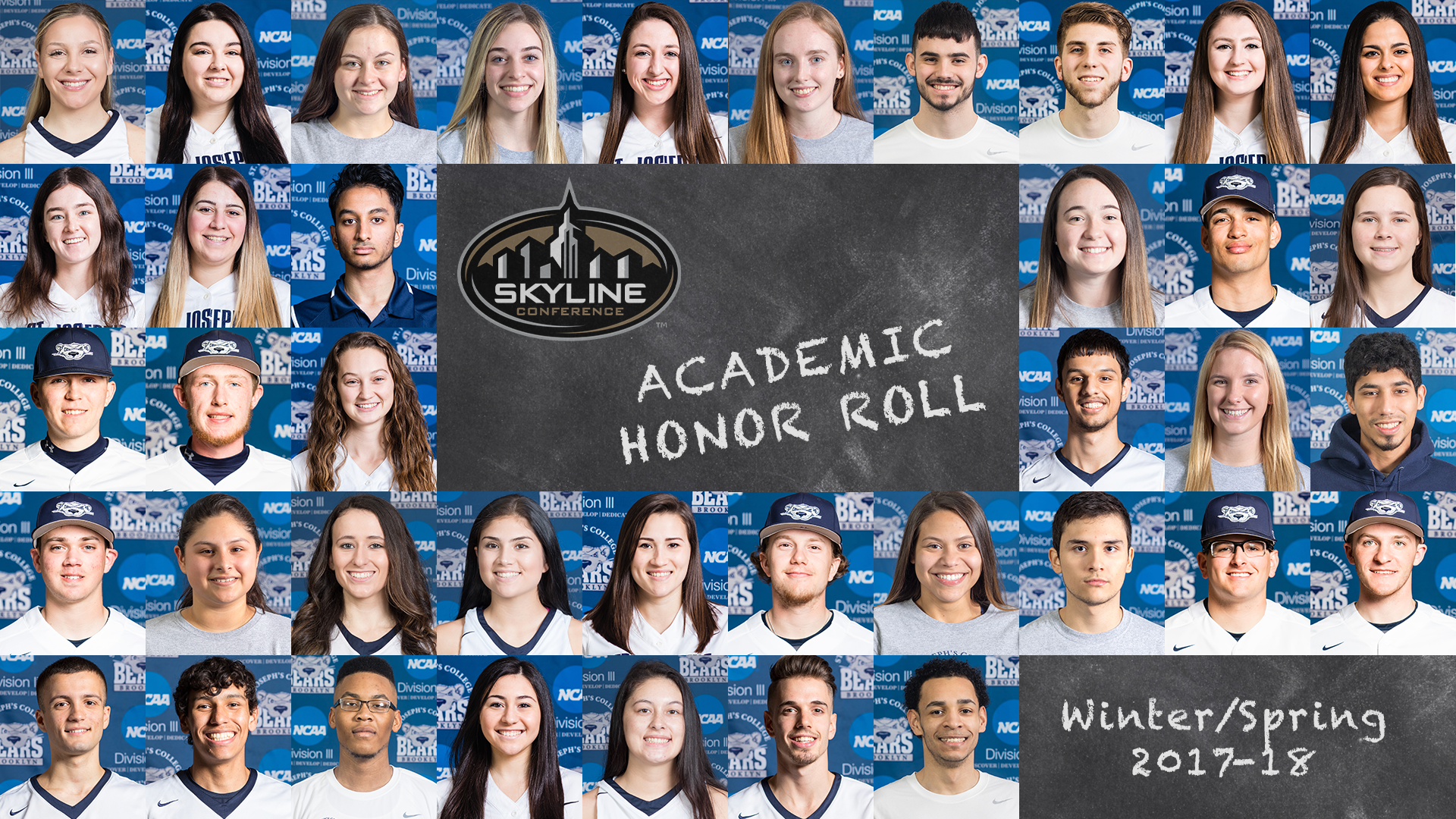 Forty Bears Land on Skyline Winter/Spring Academic Honor Roll