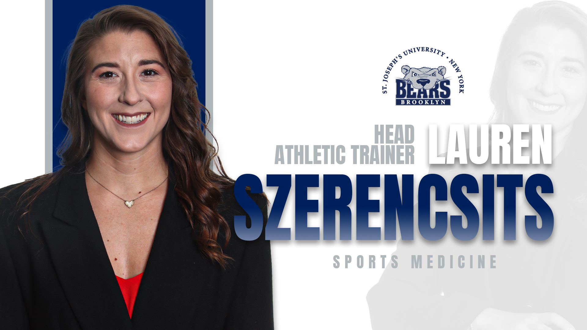Szerencsits Named Head Athletic Trainer