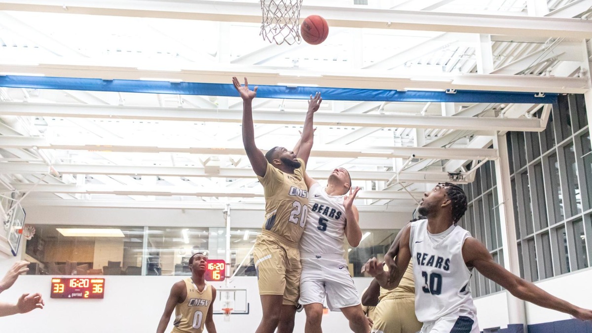 Men’s Basketball Upended by Mount Saint Vincent in Final Road Game of 2019-20