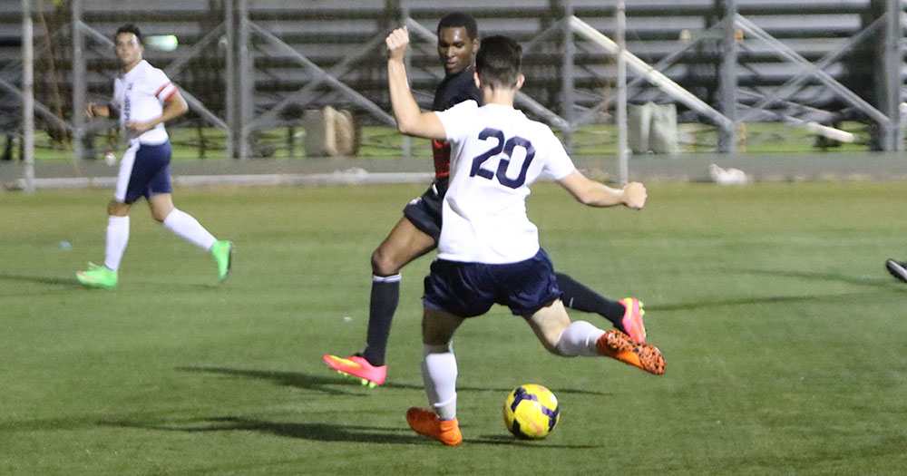 Men's Soccer Plays to 1-1 Draw With York (N.Y.)