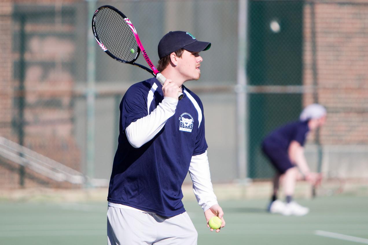 Parr and Orlando Sweep, But Men's Tennis Edged by York