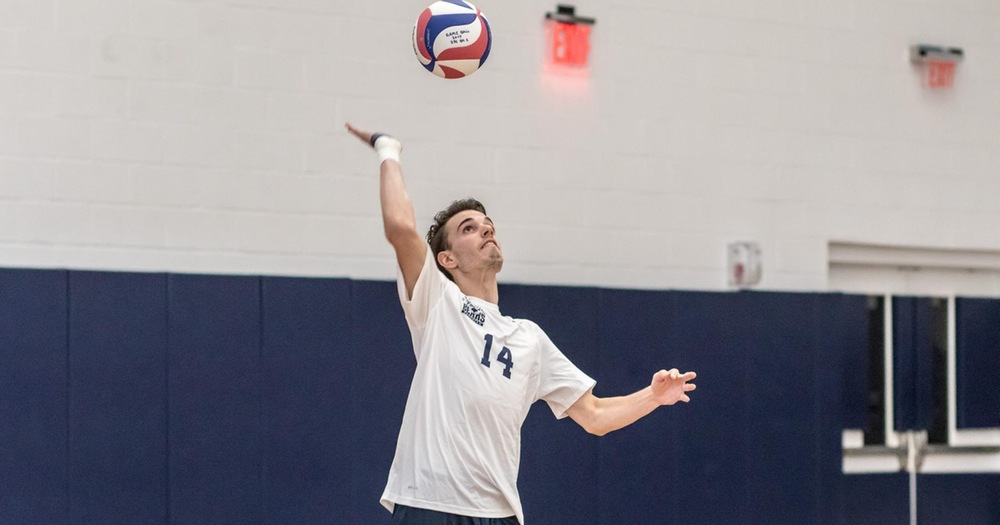 Willis' Season-High Kills Not Enough as Medgar Sweeps Series With Men's Volleyball