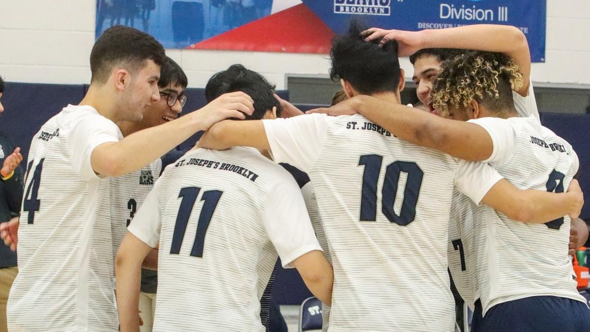 Men’s Volleyball Takes Five-Setter from Purchase, Splits Saturday Tri-Match