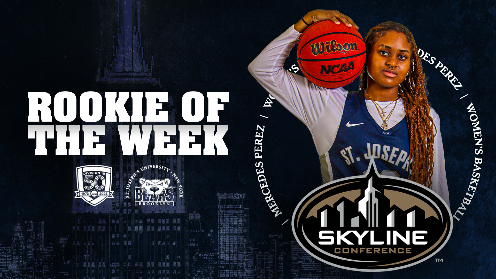 Perez Picks Up First Skyline Women’s Basketball Rookie of the Week