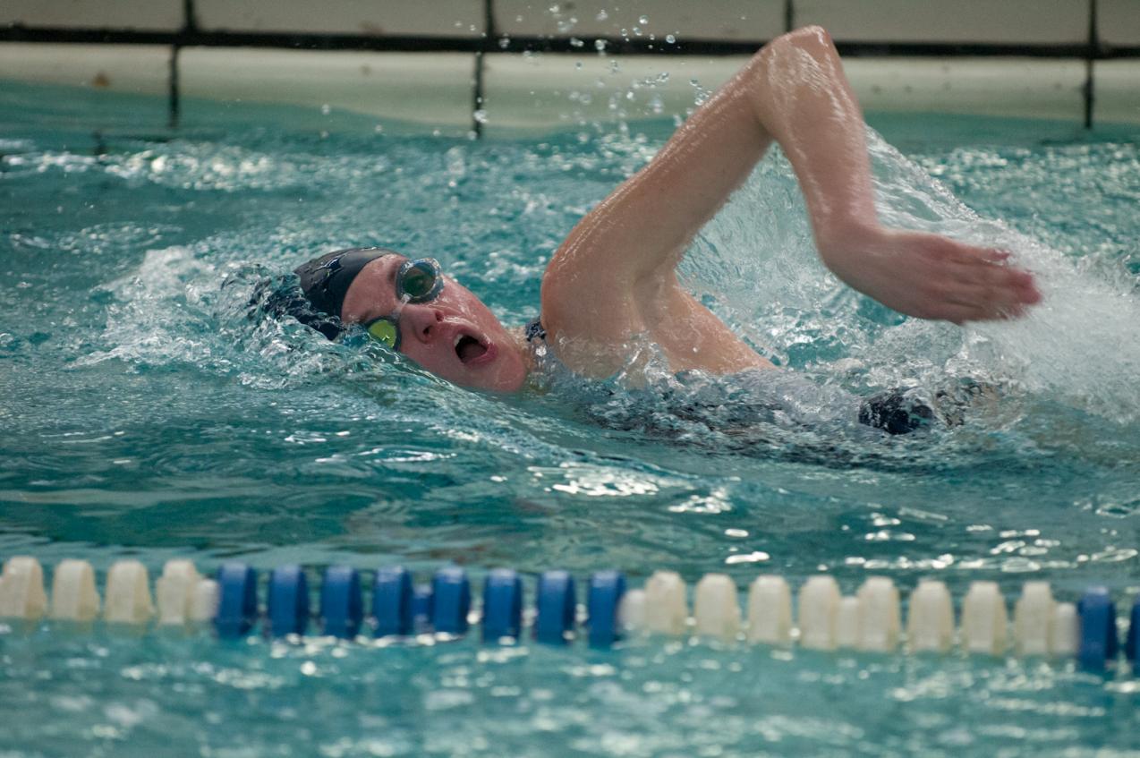 Records Fall as Women's Swimming Comes From Behind to Defeat St. Elizabeth