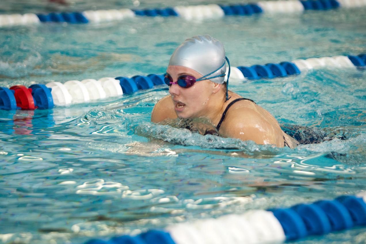 Women's Swimming Concludes Season With Triumph Over HVIAC Foe New Rochelle