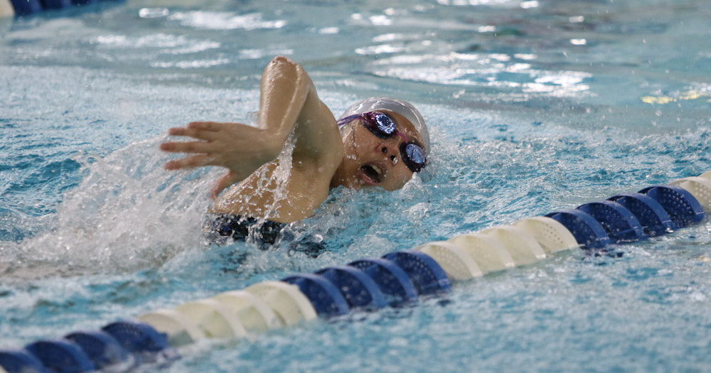 Oldest Lady Bear Record Falls as Women's Swimming Sweeps New Rochelle and Mount Saint Vincent