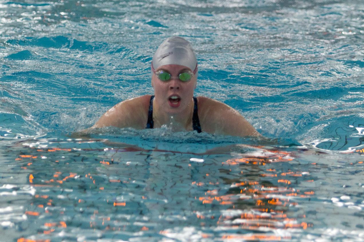 Women's Swimming Downed by John Jay in First Meet of 2015