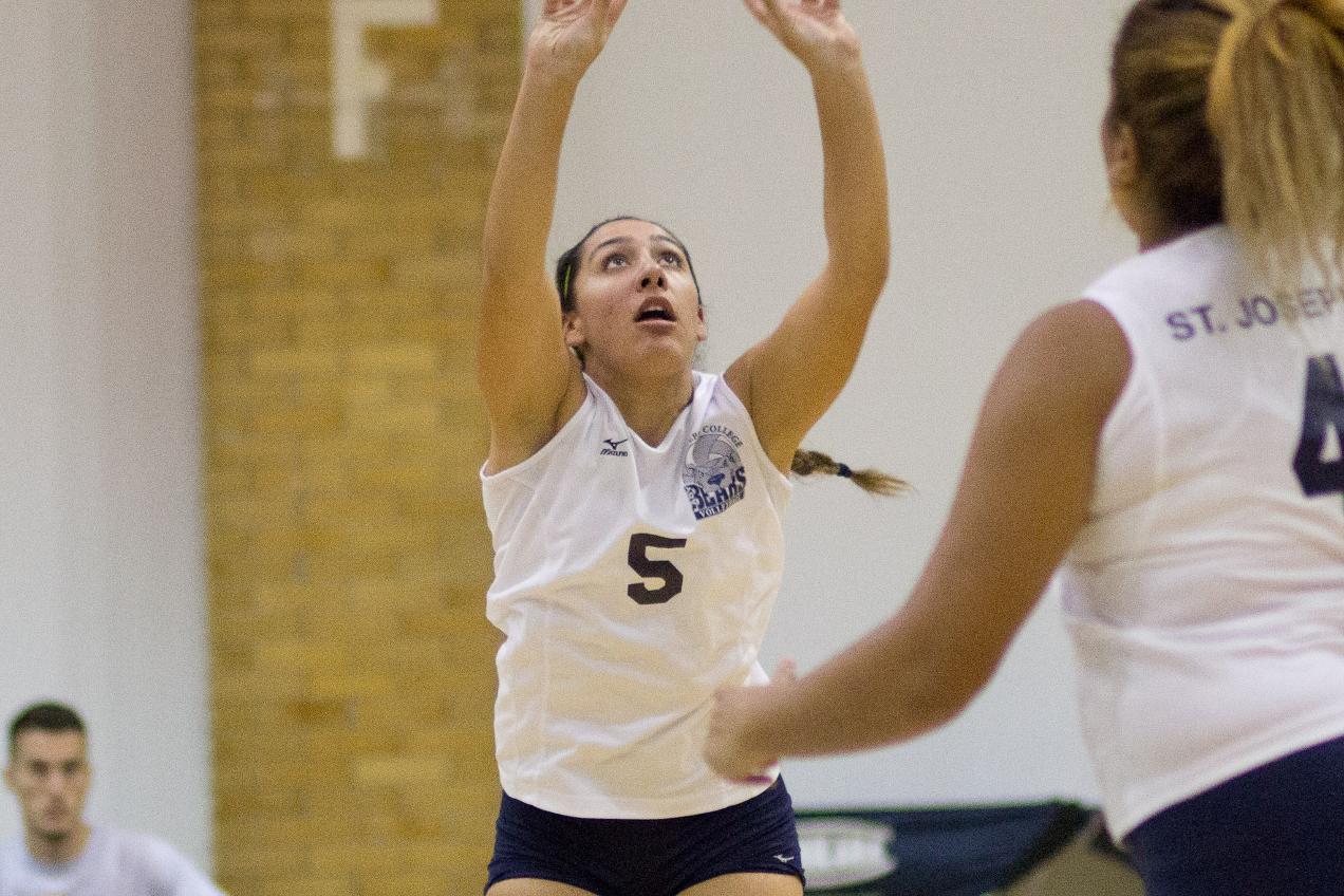 Women's Volleyball Takes Care of York in Straight Sets