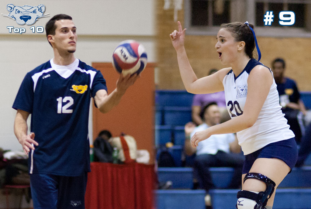 Top 10 Moments: #9 - Men's & Women's Volleyball Grabs HVIAC Runner Up
