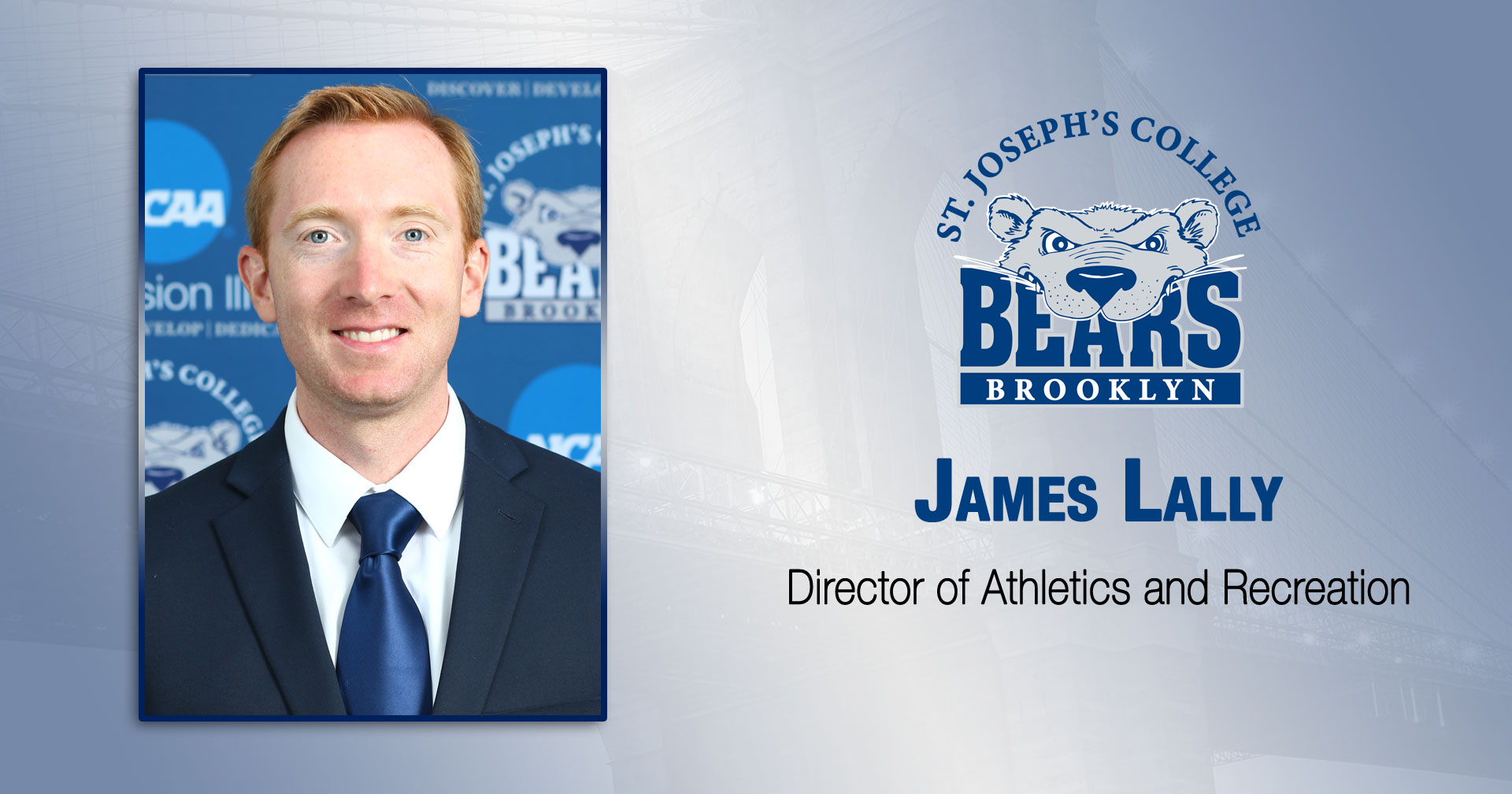 James Lally Appointed Director of Athletics and Recreation