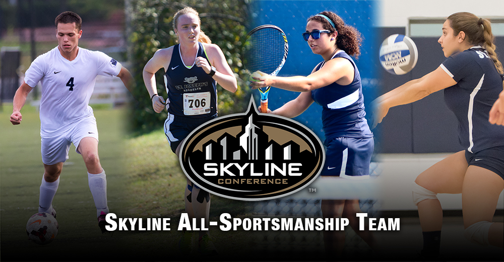 Four Named to Fall Skyline All-Sportsmanship Teams