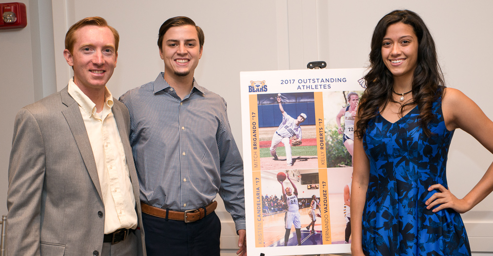 Brigando and Candelaria Honored as Outstanding Student-Athletes at Golf Classic