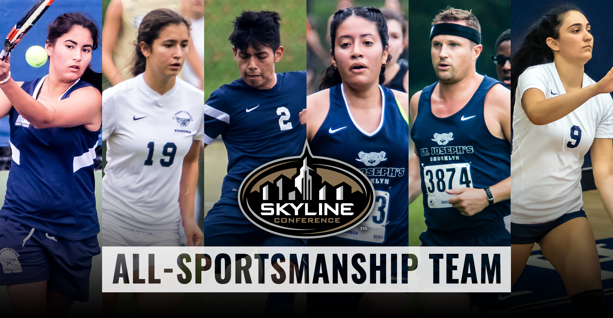 Six Named to Fall Skyline All-Sportsmanship Team
