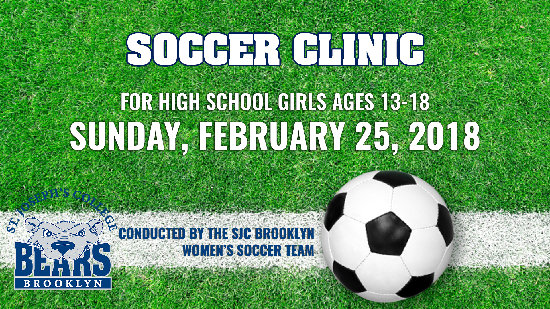 Women's Soccer Team To Host Clinic for High School Girls
