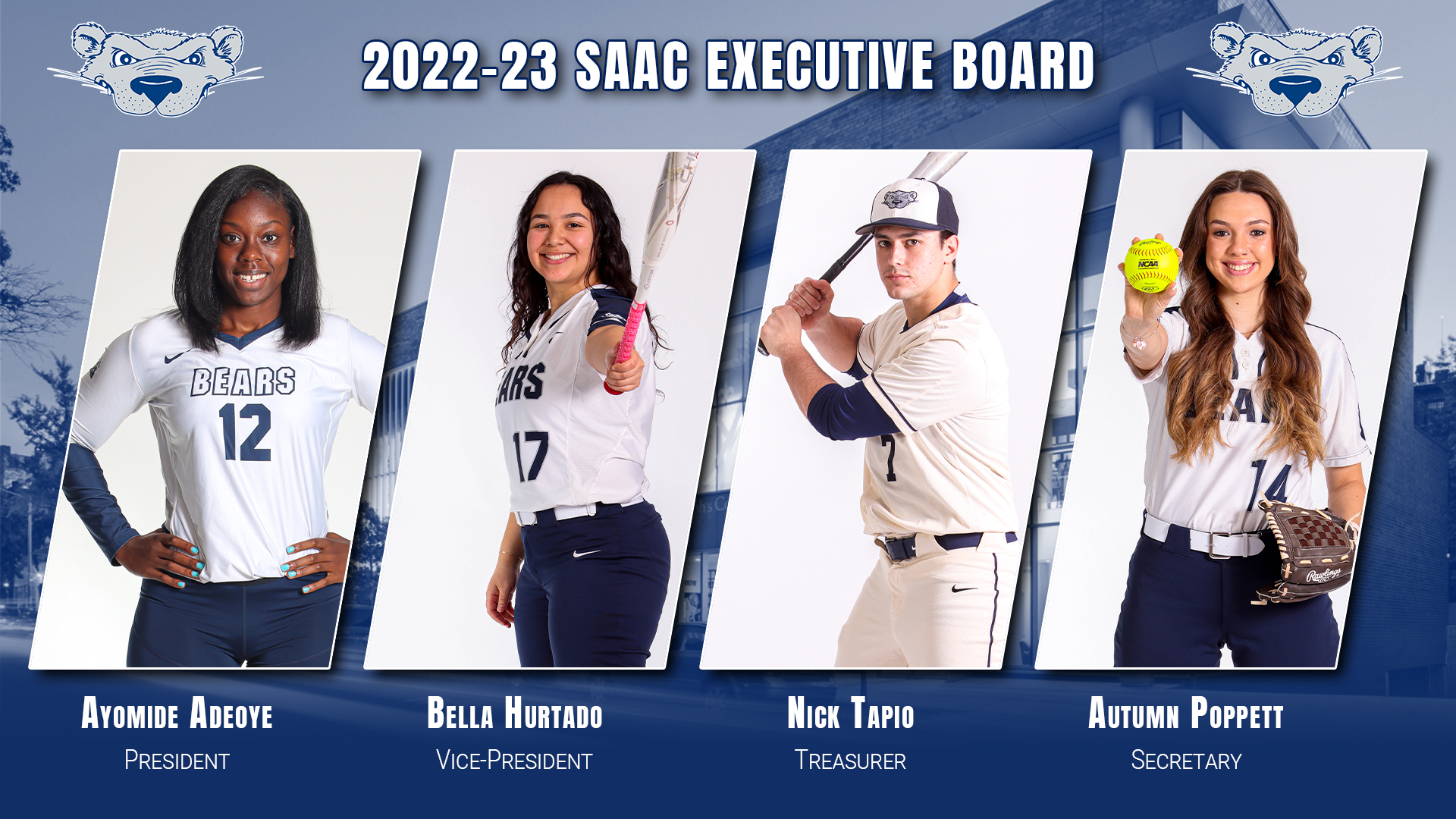 SAAC Selects 2022-23 Executive Board