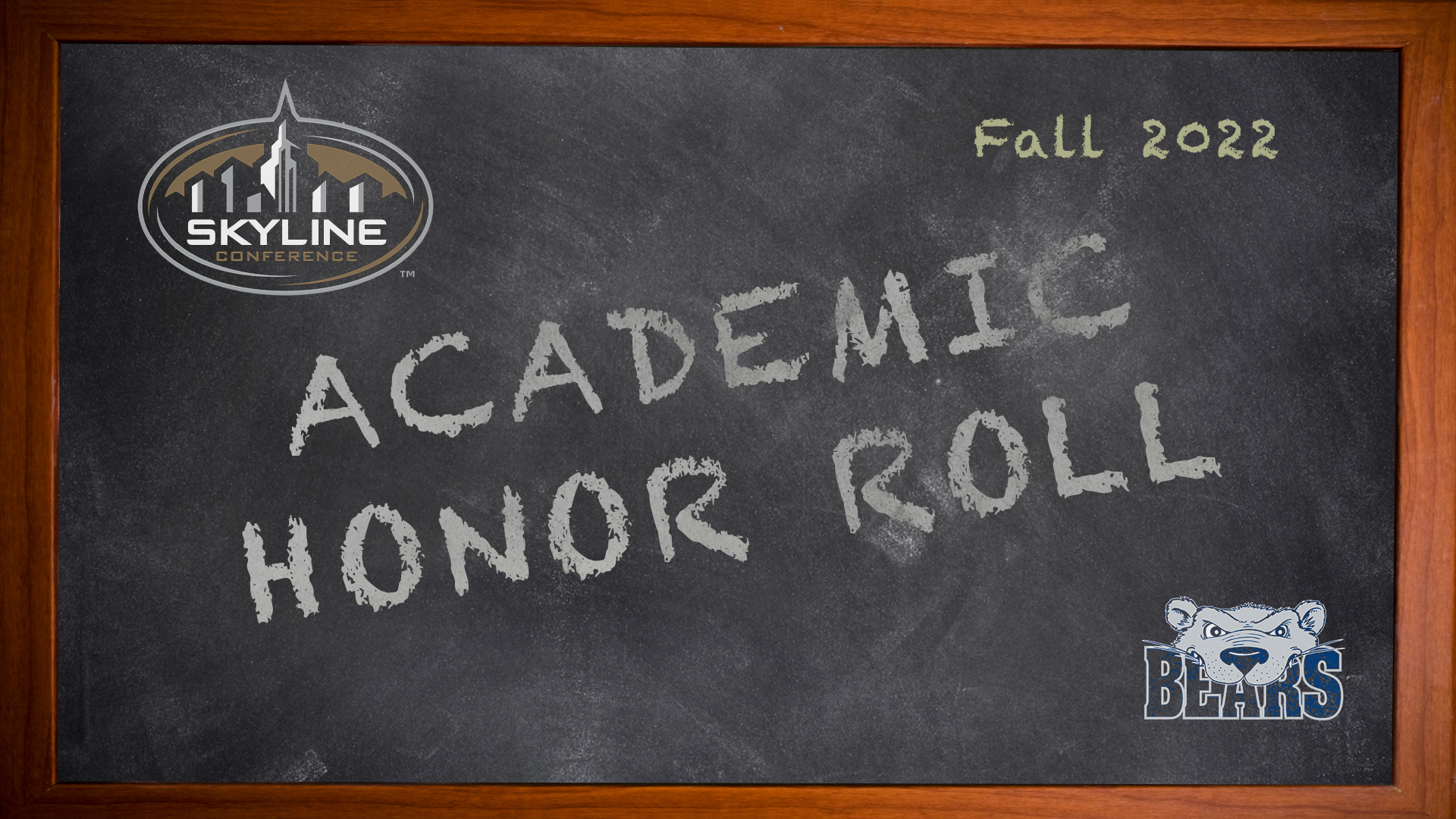 Thirty-Three Fall Student-Athletes Recognized on Skyline Academic Honor Roll