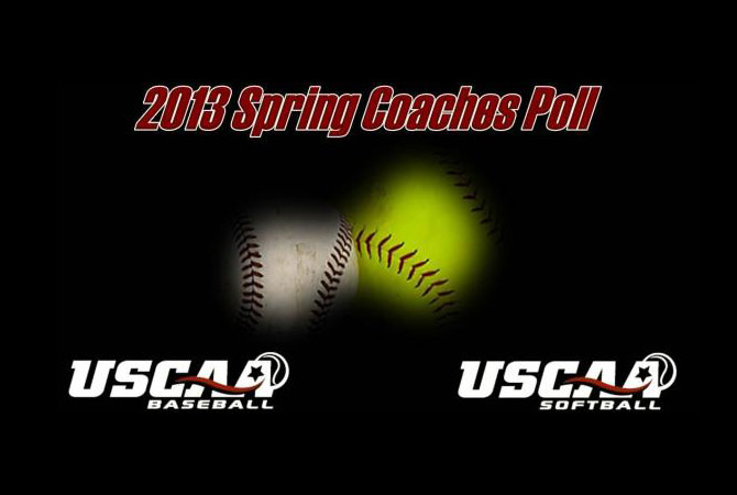 USCAA Softball Coaches Poll Update - Week 6
