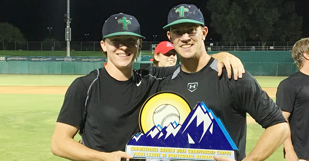 McKenna '15 and Luebcke '16 Continue Pro Careers in Pecos League