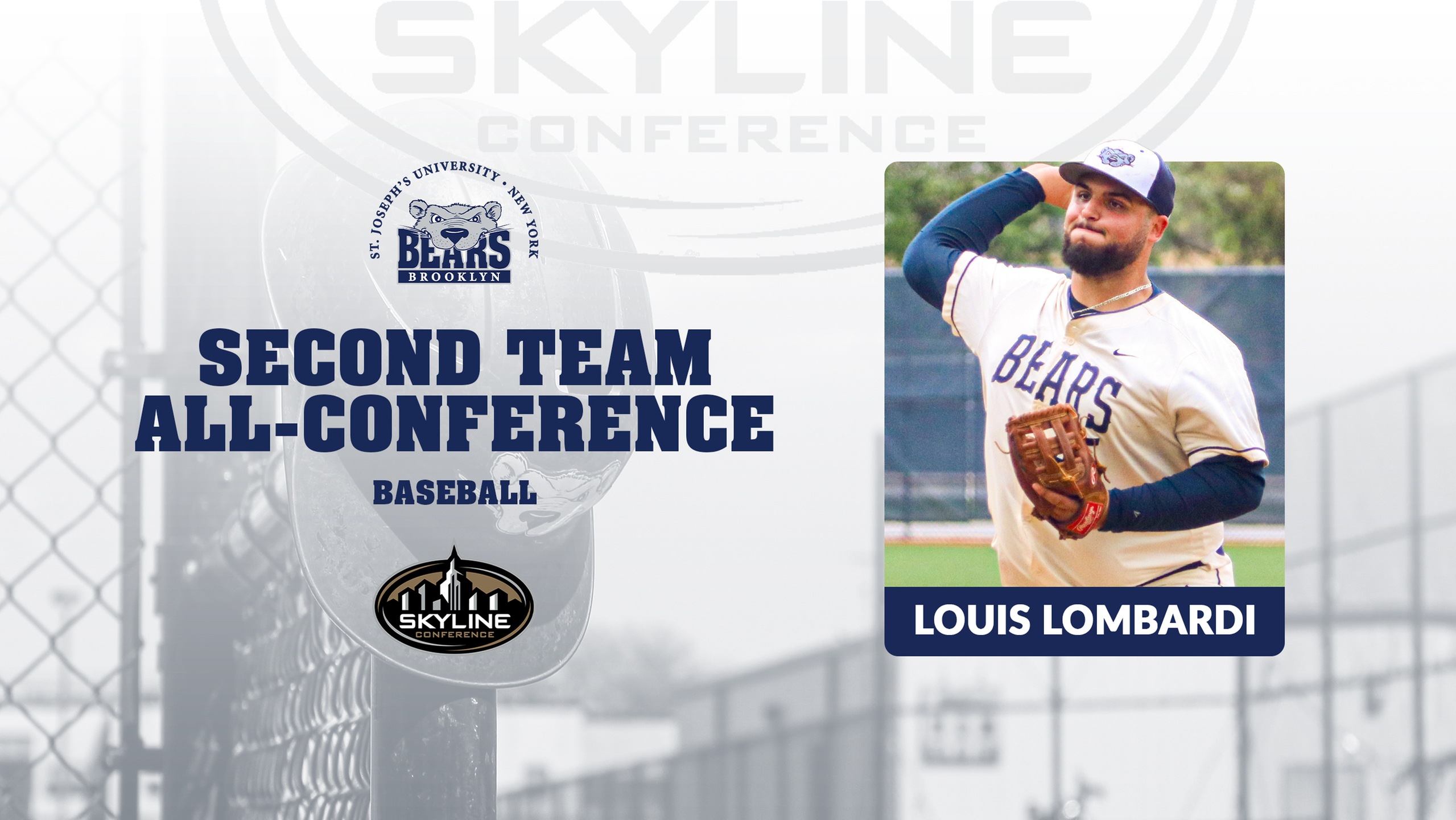 Lombardi Lands All-Skyline Baseball Second Team Spot