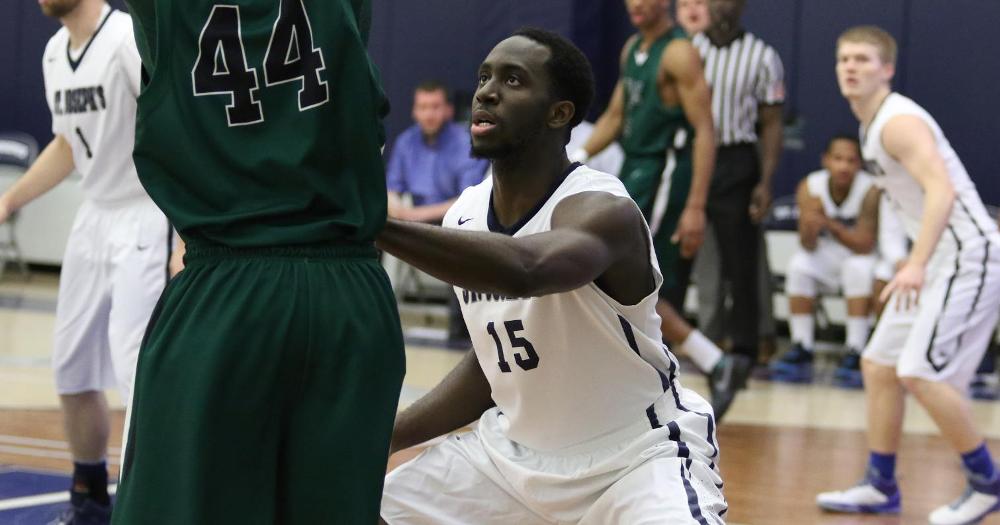 Men's Basketball Upsets Farmingdale State to Advance to Skyline Semifinals