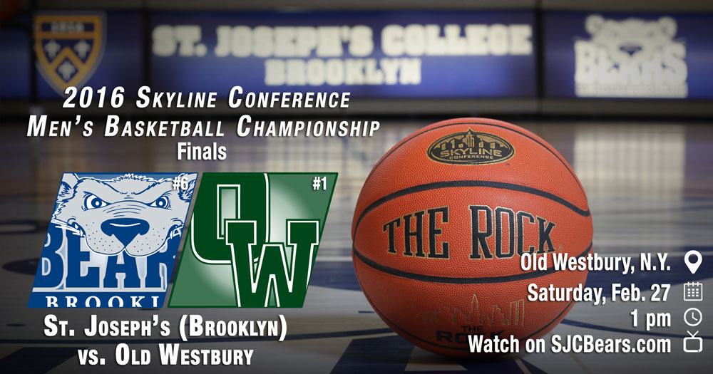 Men's Basketball Looks To Complete Cinderella Run Facing Old Westbury for Skyline Title