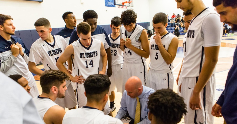 Strong Second Half Sends Mount Saint Mary Past Men's Basketball