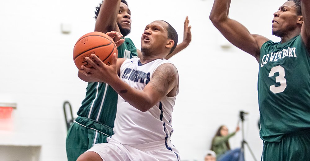 Men’s Basketball Scores Season High in Shootout, But Falls Short to CCNY