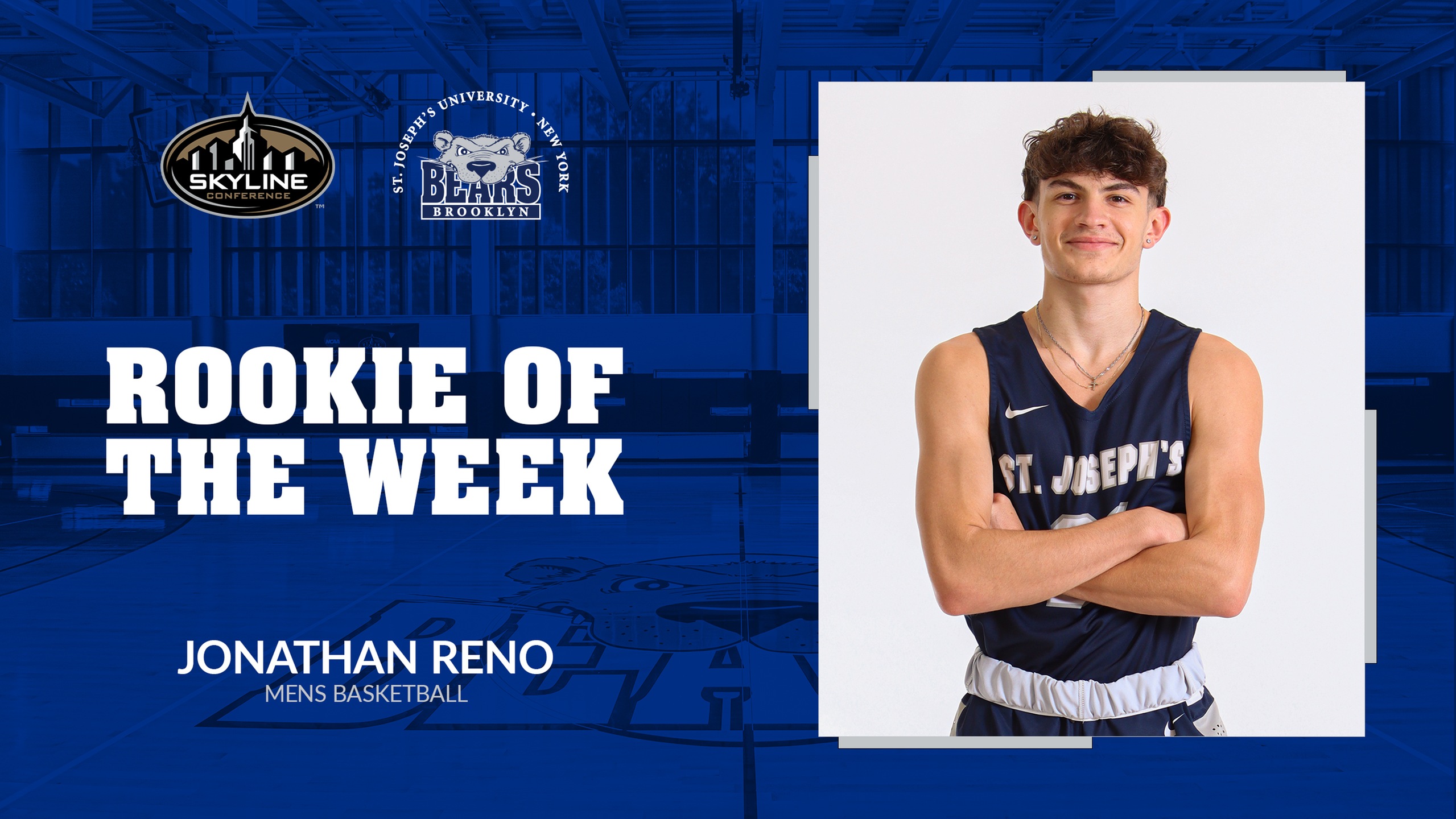 Reno Named Skyline Men’s Basketball Rookie of the Week