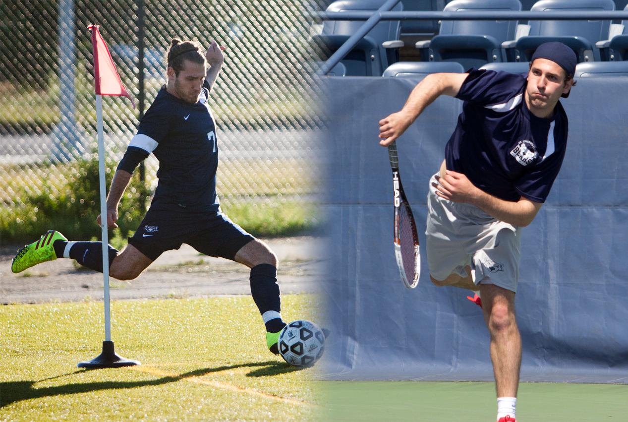 Summer Spotlight: Kyle Johnson, Men's Soccer & Tennis