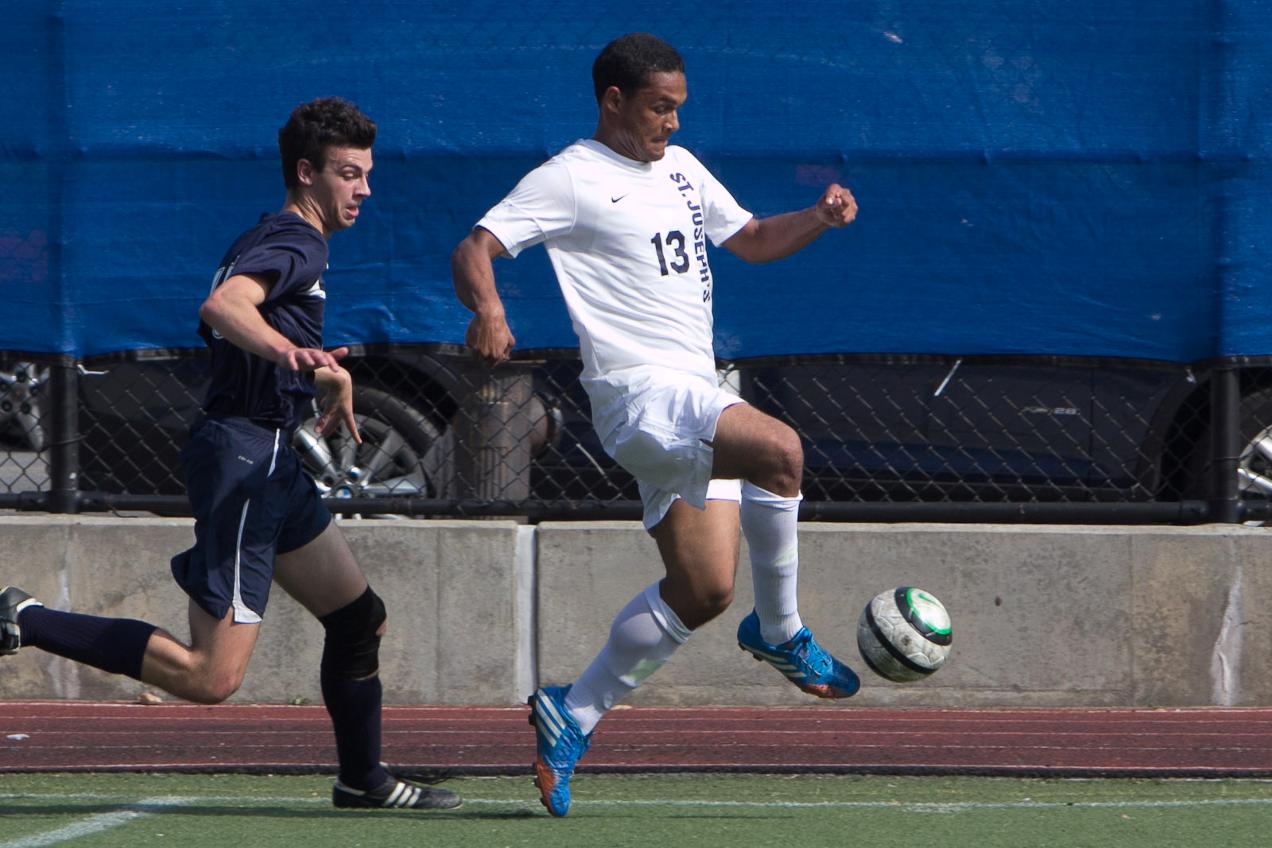 Men's Soccer Concludes 2013 Home Slate With Win Over Medgar Evers