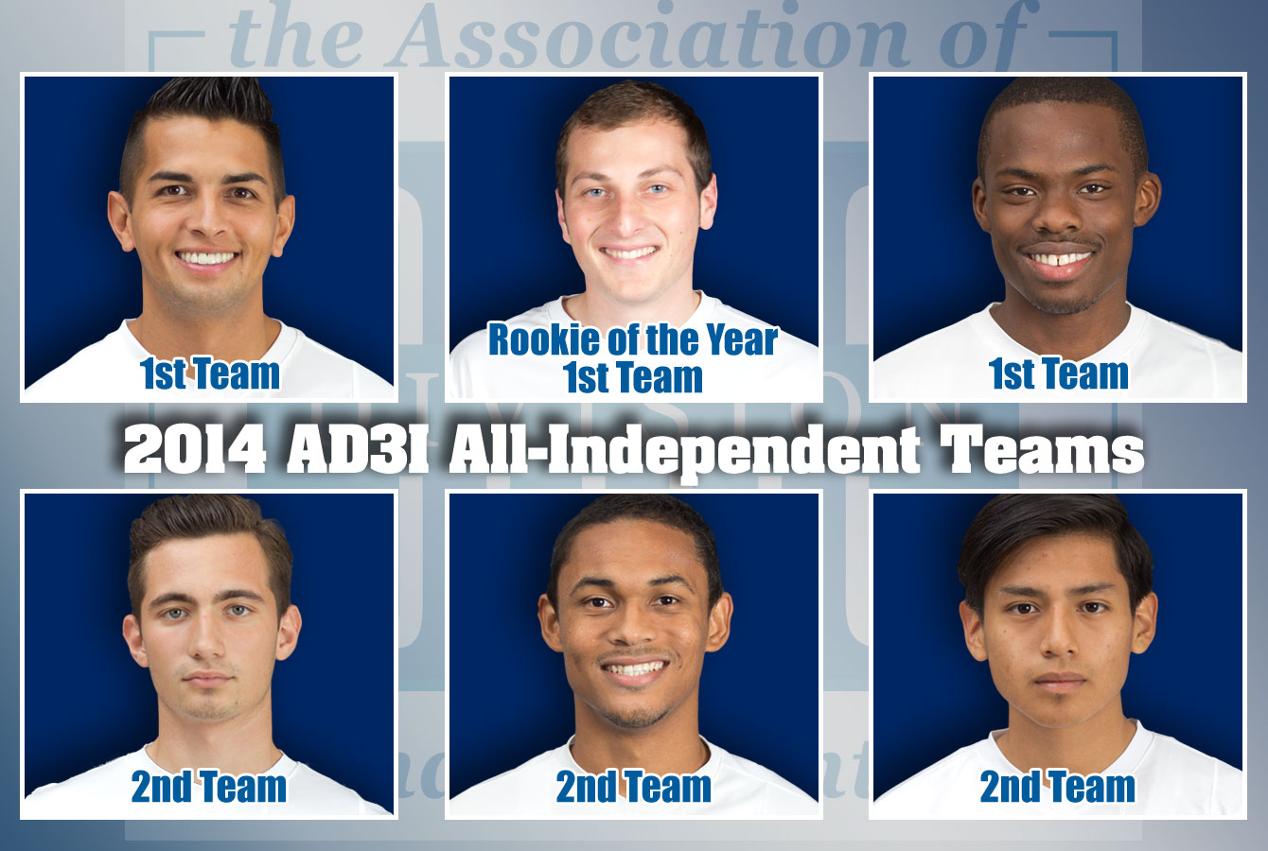 Goduadze Named Rookie of the Year, Headlining Six on AD3I All-Independent Men’s Soccer Teams