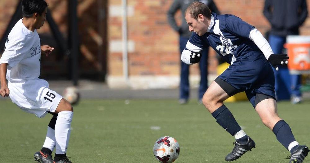 Goduadze Spoils Shutout as Men's Soccer Wraps Up 2015 Campaign At Farmingdale