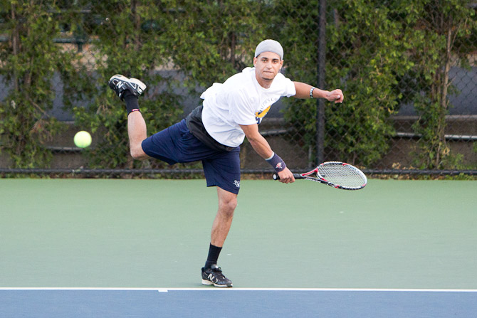 Bears Tennis Puts Forth Strong Showing in Loss to Webb
