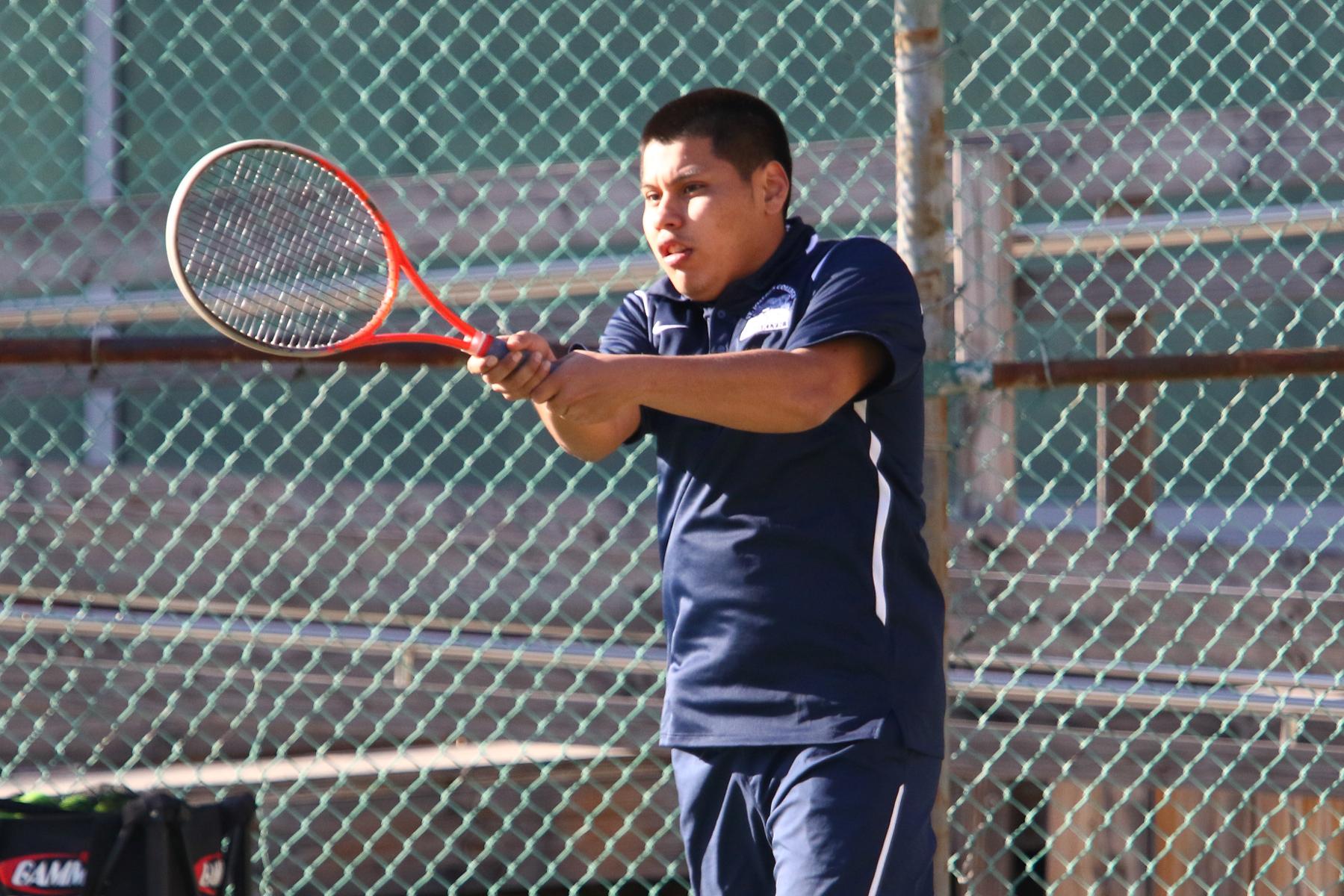 Mayorga Finishes With Six Singles Wins as Men's Tennis Concludes Season at Purchase