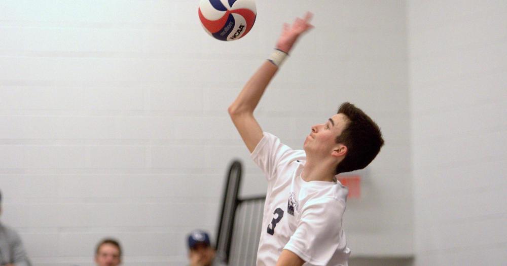 Men's Volleyball Posts Second League Win in Straight Sets Over Sarah Lawrence