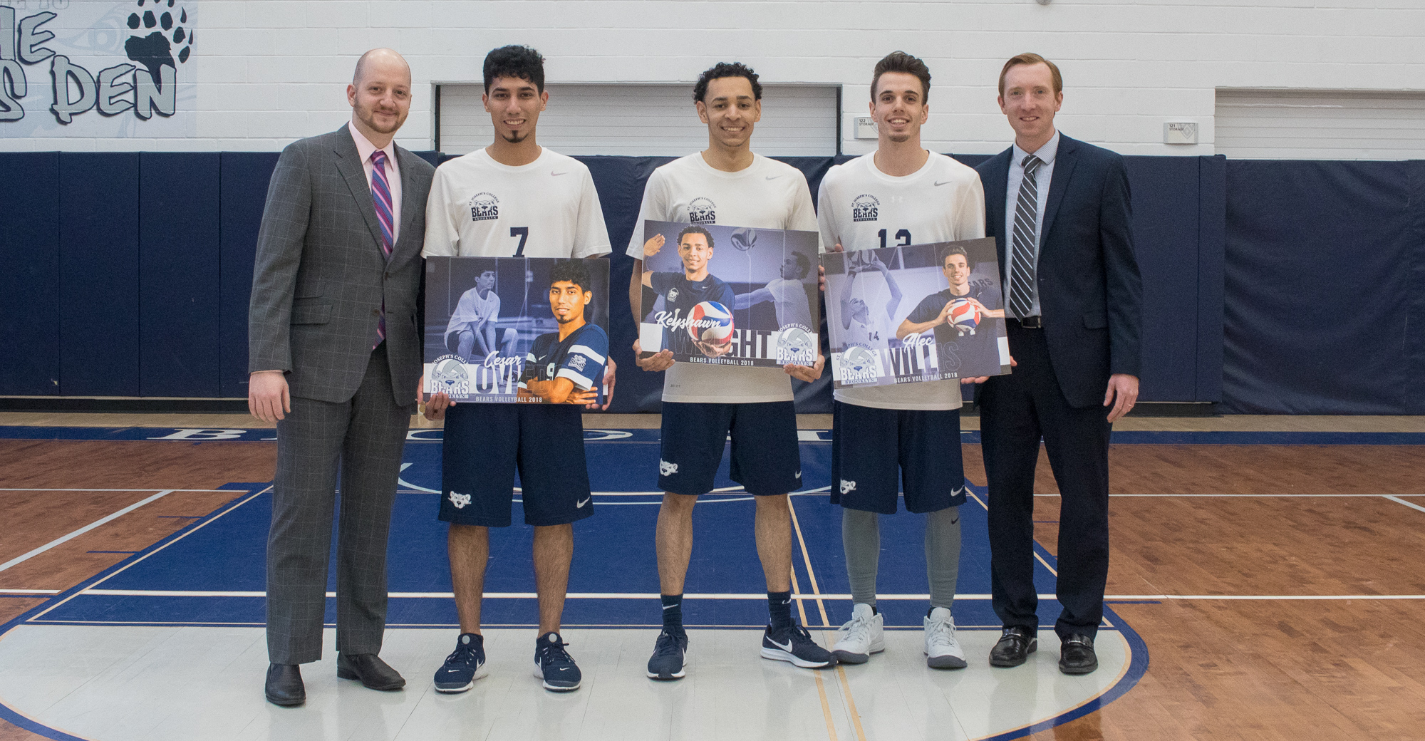 Men’s Volleyball Erases Two-Set Deficit to Defeat Yeshiva on Senior Night