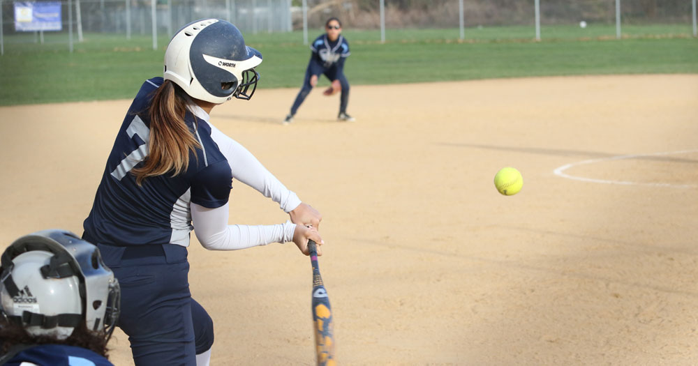 Softball Reaches 20 Wins and Perillo Collects 100th Career Hit in Shutout Sweep Over New Rochelle