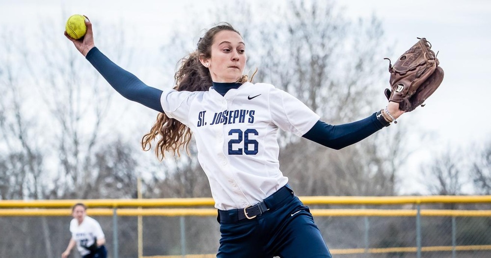 Victoria Mahoney set a new Bears single-game record working 9.1 innings, striking out 14