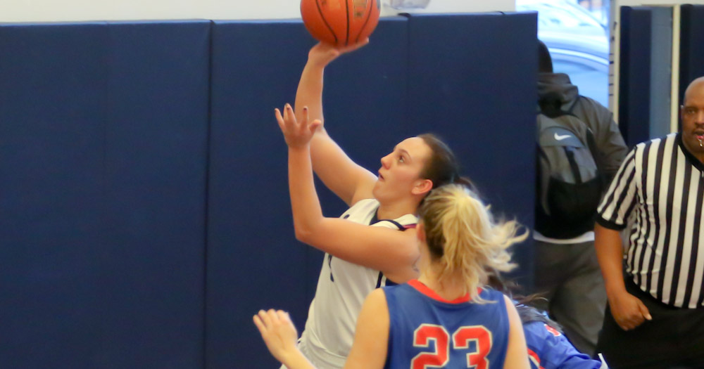 Marino's & Porcasis Double-Doubles Helps Women's Basketball Push Farmingdale to the Limit