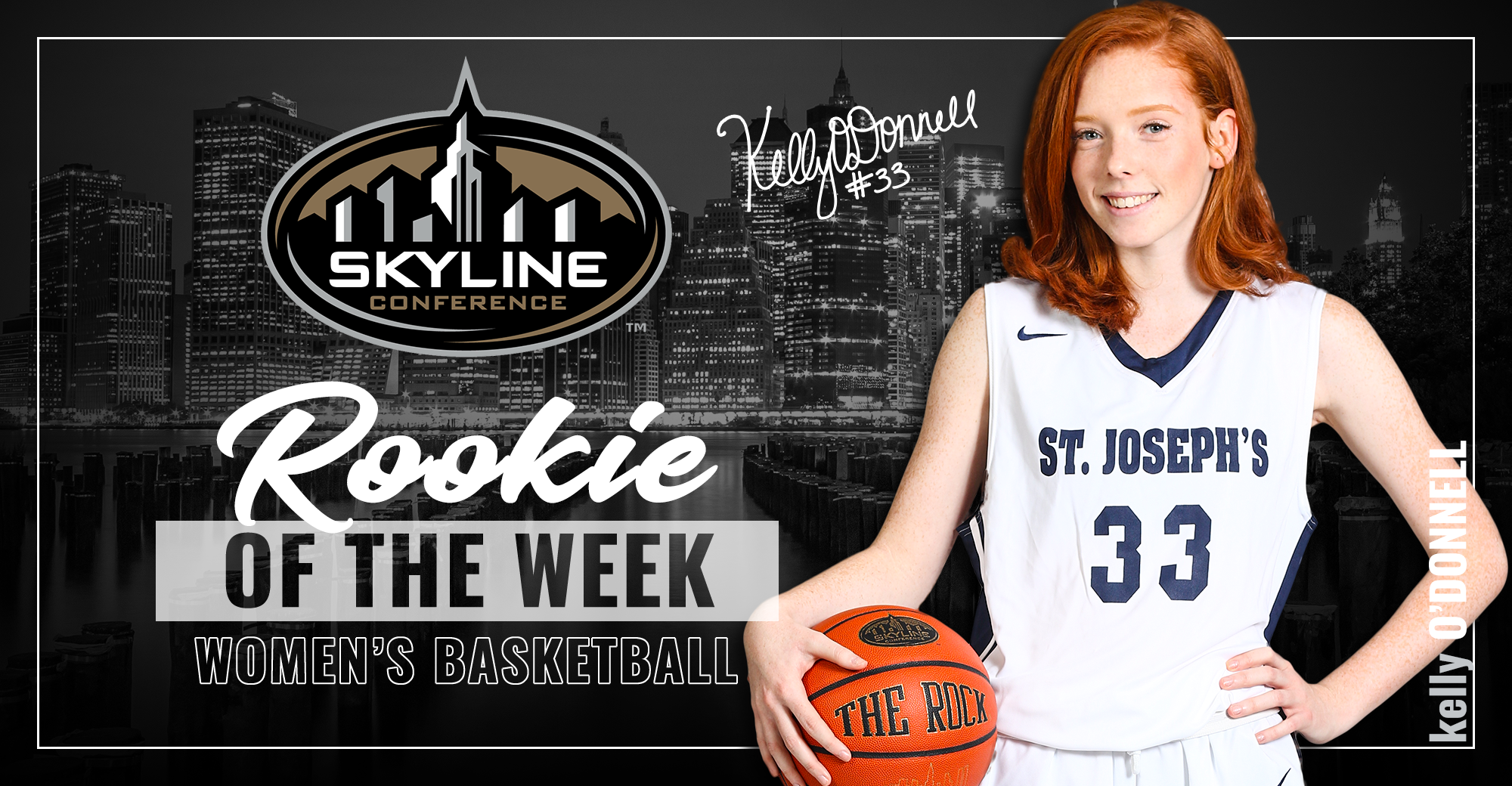 O’Donnell Collects Seventh Skyline Rookie of the Week Award