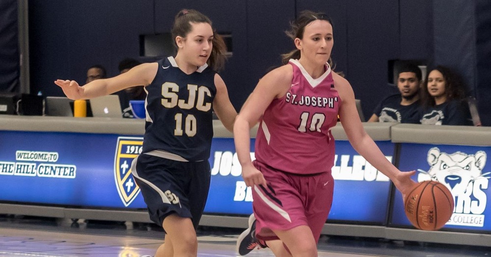 Women’s Basketball Downs SJC Long Island to Finish With .500 League Mark; Heads to Farmingdale for Skyline First Round
