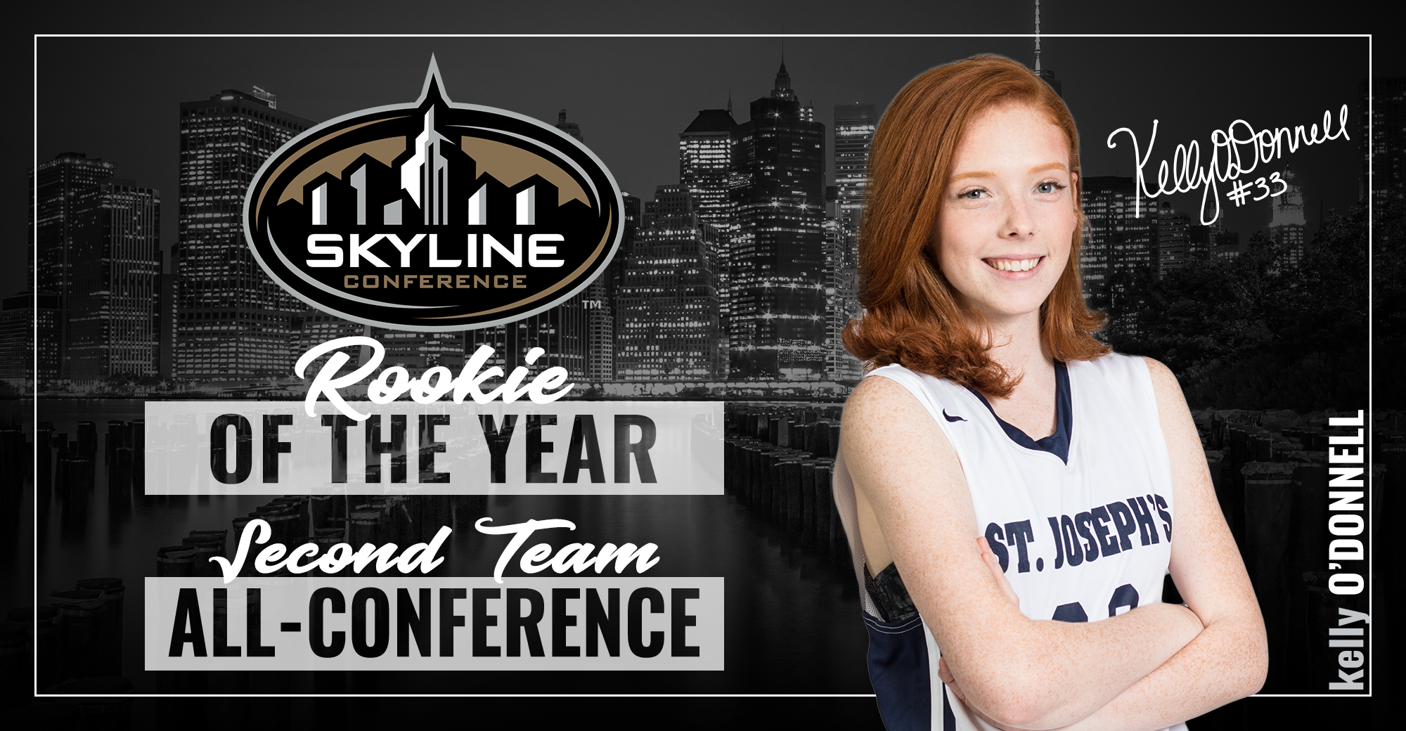 O'Donnell Named Skyline Rookie of the Year and Second Team All-Conference
