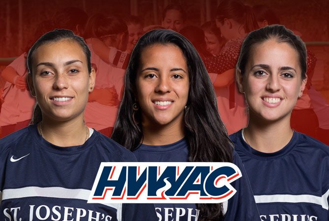 Lady Bears Soccer Trio Named to HVWAC All-Conference Team