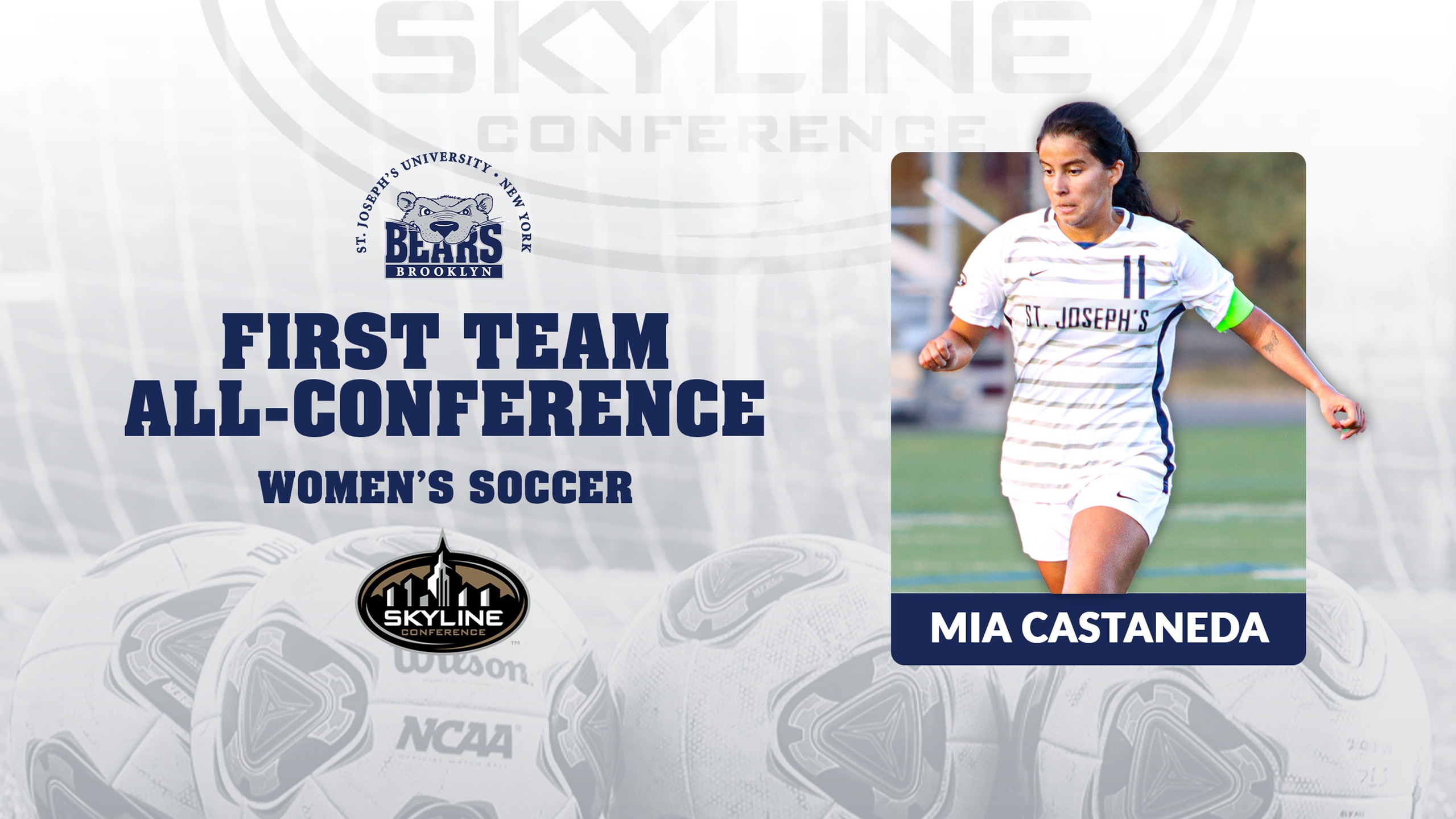 Castaneda Earns Skyline Women’s Soccer First-Team Selection