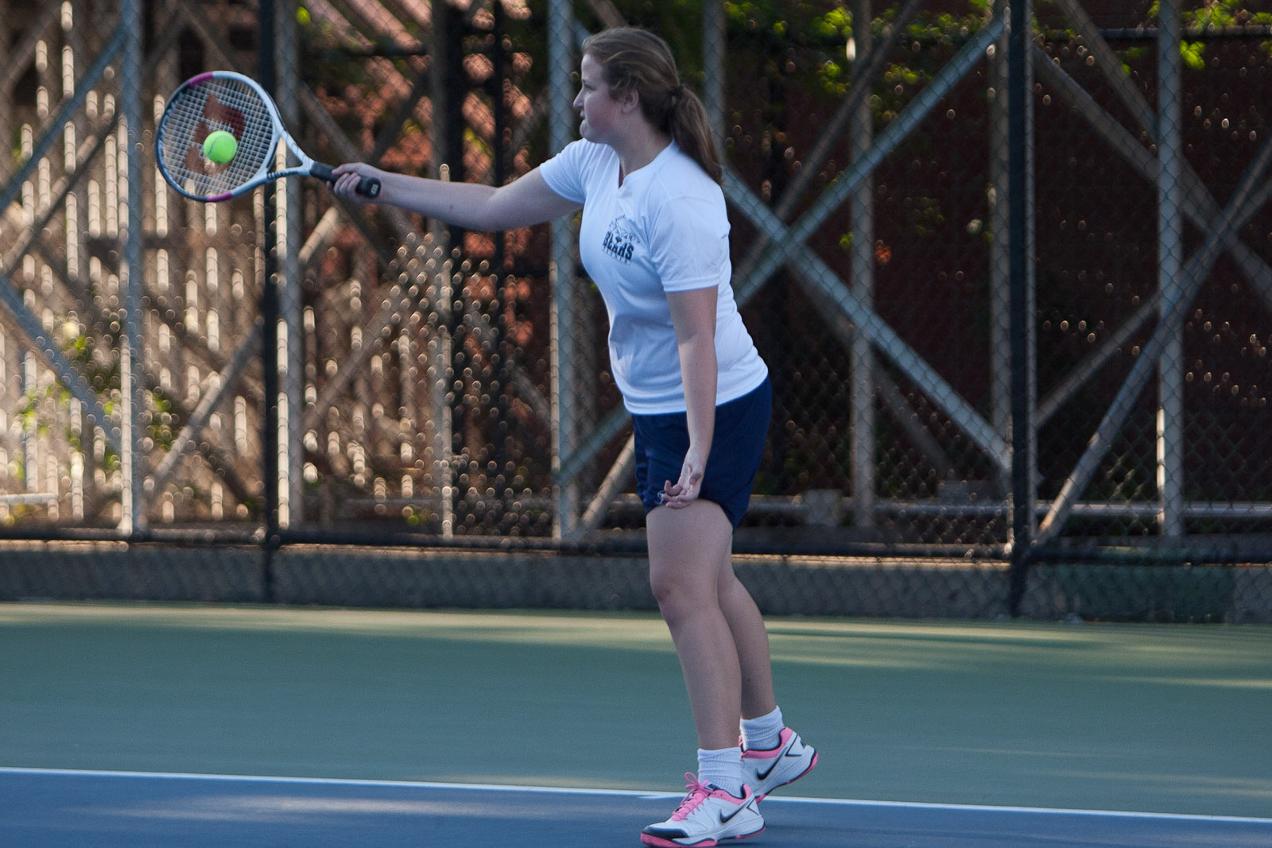 Pierre and LoBosco Win Deciding Point in Women's Tennis First Victory of Season Over CCNY