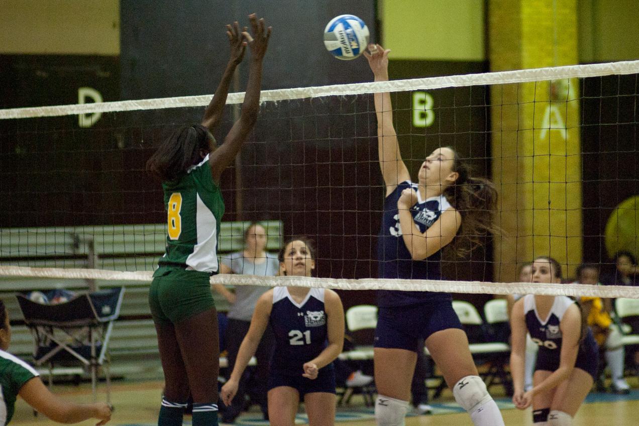 Volleyball Sweeps Sarah Lawrence, Remains Perfect in HVWAC