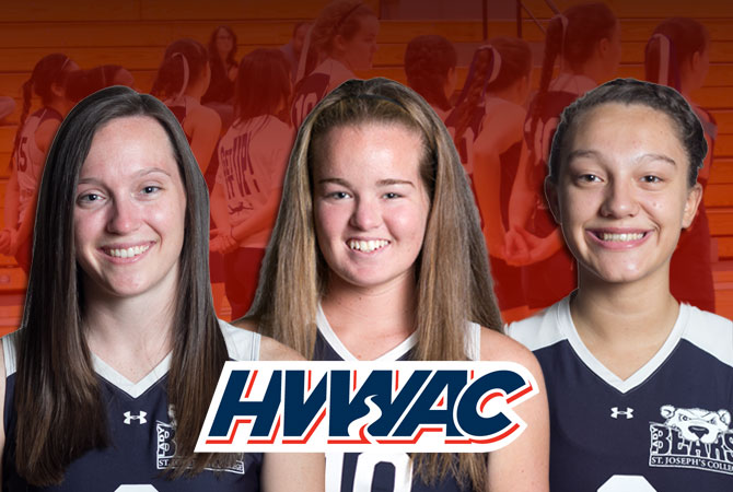 GaNun, Matthews and Rios Selected to HVWAC All-Conference Volleyball Team